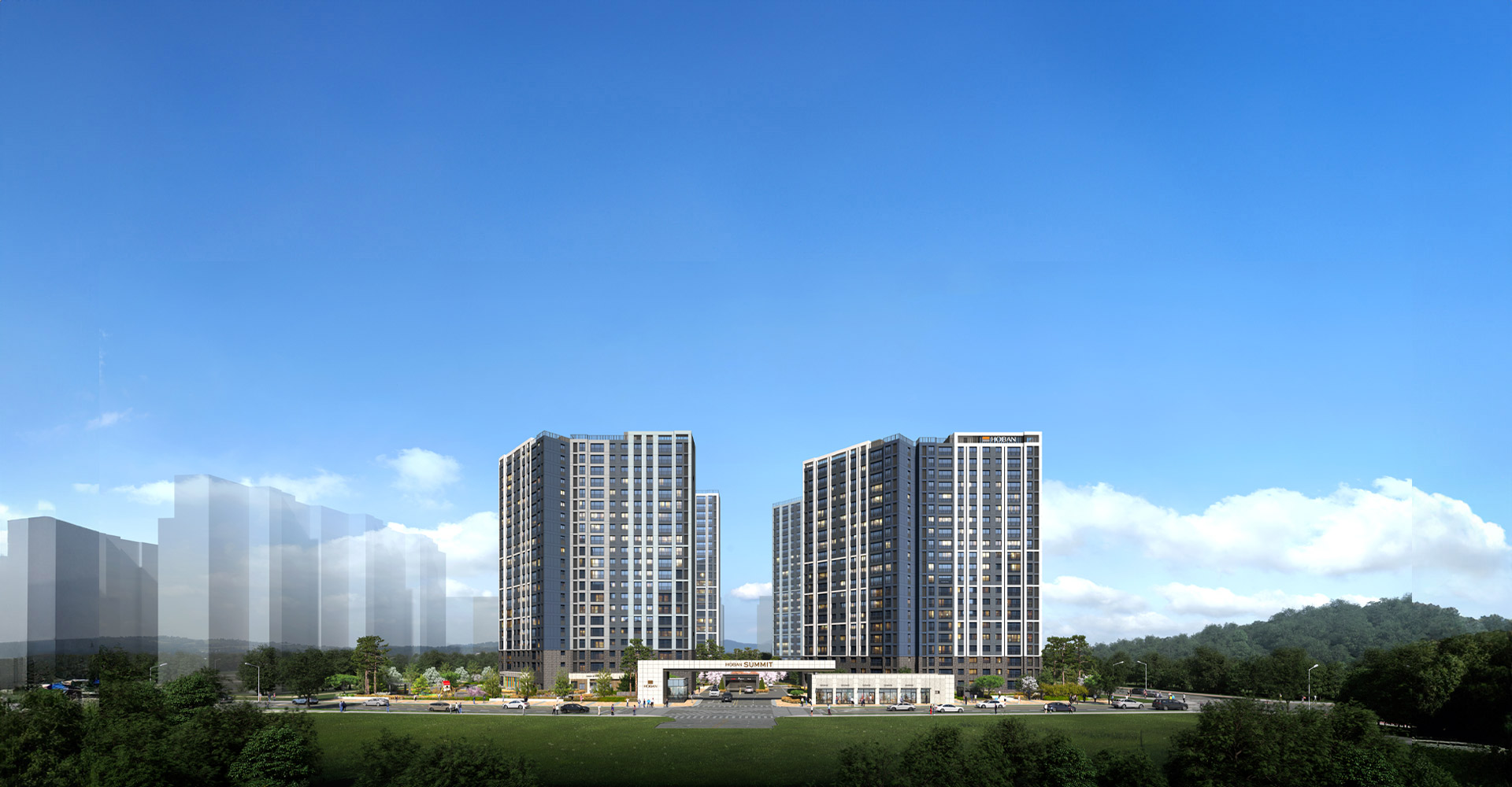 시흥 거모 호반써밋 조감도